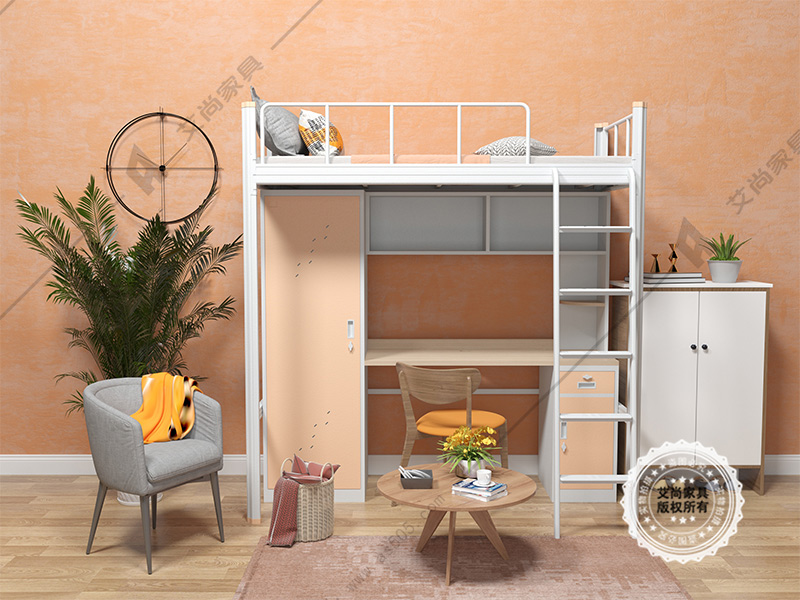 側梯-學生組合床