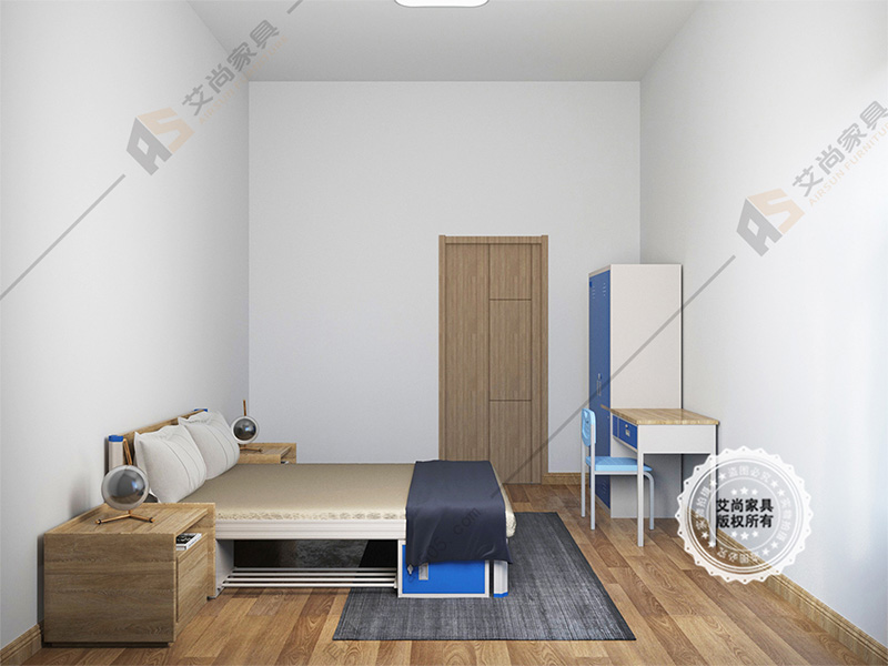 簡(jiǎn)約現(xiàn)代單層床