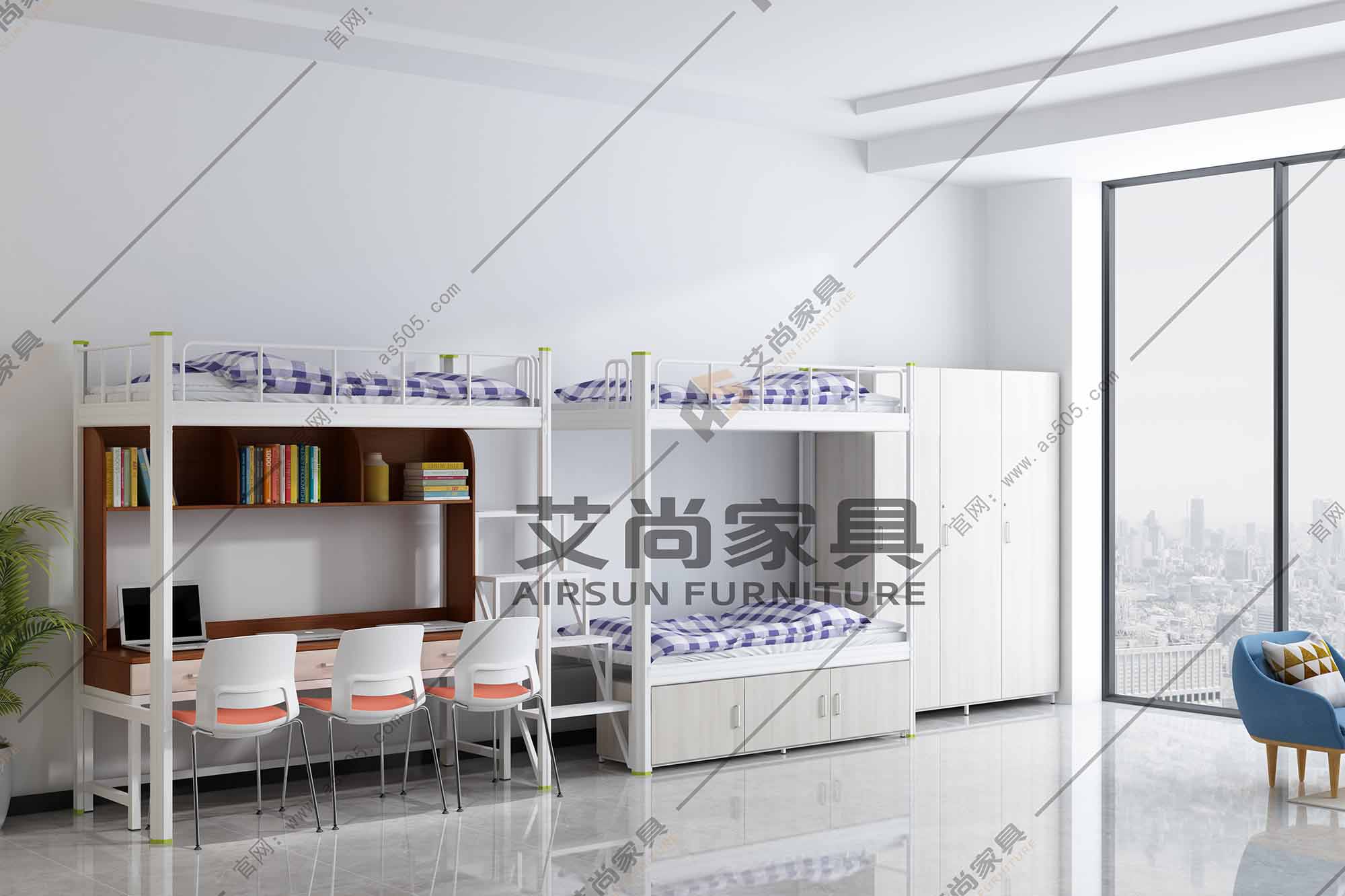 學(xué)生宿舍床