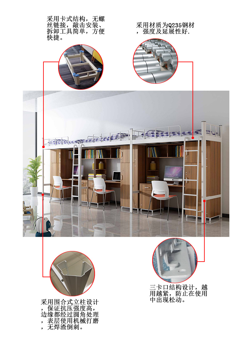 六人間公寓床介紹圖