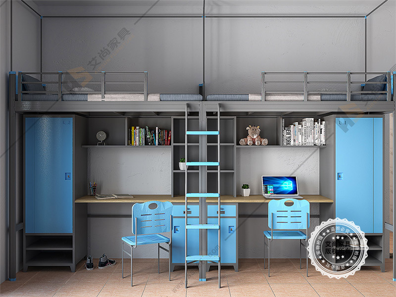 二連體學(xué)生公寓床 二連體學(xué)生公寓床