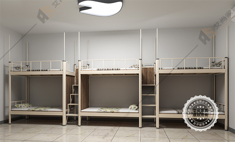 三人位上下鋪鐵床