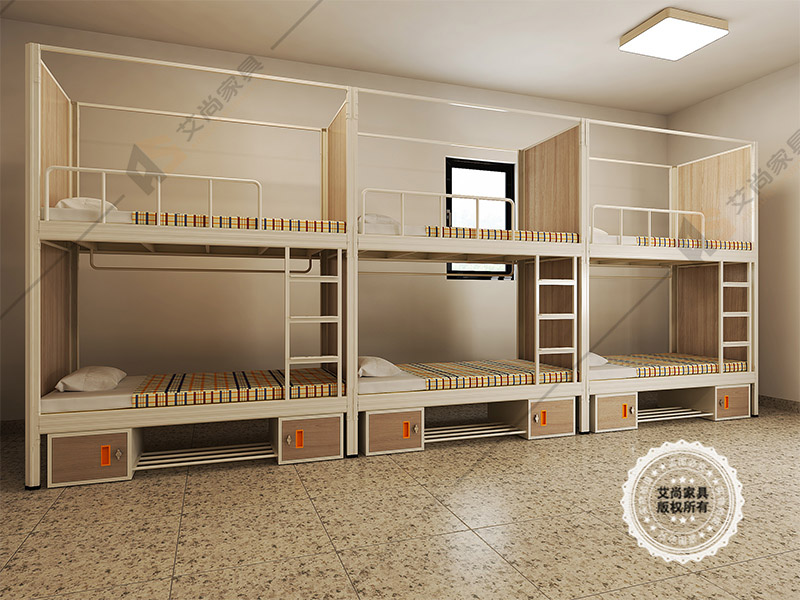 三人位上下鋪鐵床