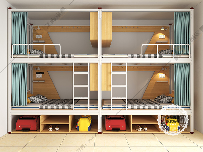 上下鋪雙層鐵床